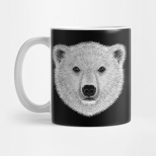 Polar Bear B&W Mug